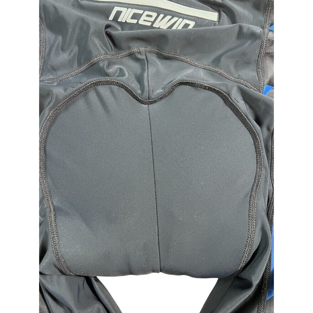 Nicewin Men's Padded Cycling Shorts Size M Blue Anti-Slip Leg Sports Activewear - Picture 9 of 10